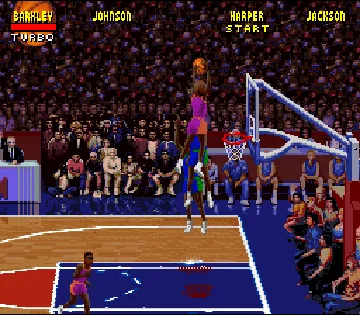 NBA Jam (USA) (Beta) screen shot game playing